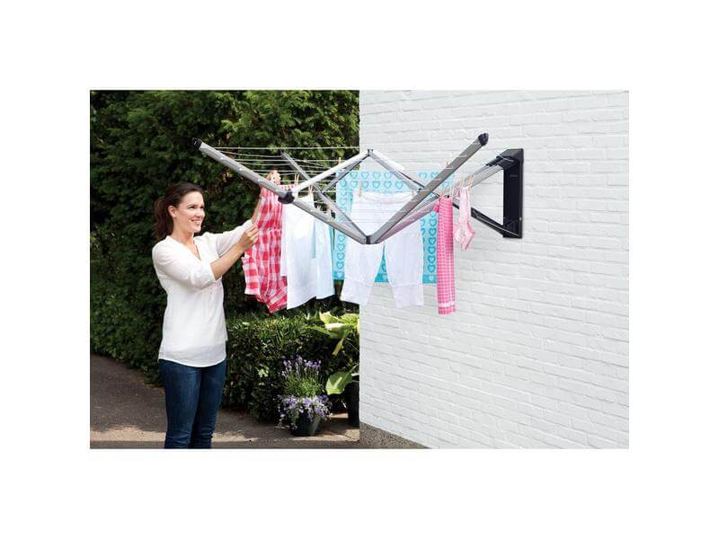 Brabantia Brabantia Wanddroogmolen 'Wallfix' 25 meter